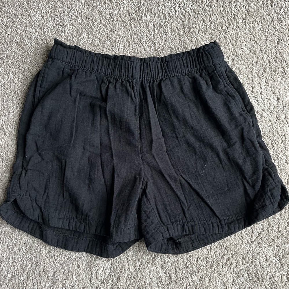 Black Old Navy Gauze Shorts